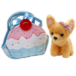Мягкая игрушка Собака чихуахуа 19 см в сумочке в виде кекса Играем вместе за 572 руб.