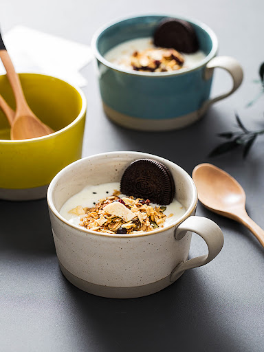 Title 6, Microwaveable Japanese Stoneware Large Spoon Br...