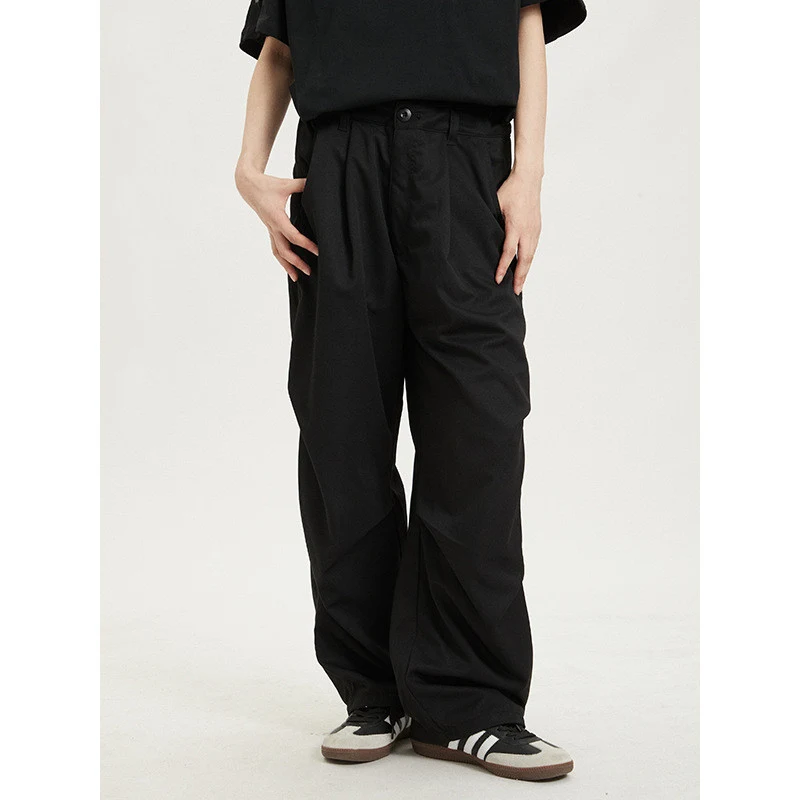 Pantalones Anchos de Hombre con Personalidad Elegancia y Comodidad Estilo Único para un Look Moderno Perfecto para Cualquier Ocasión Diseño Exclusivo