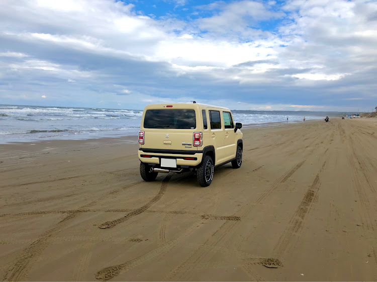 ハスラーの11月にエントリー・2021ベストショット・カレンダーに載ってみたい・なぎさドライブウェイ・ハスラーに関するカスタム事例の投稿画像1枚目