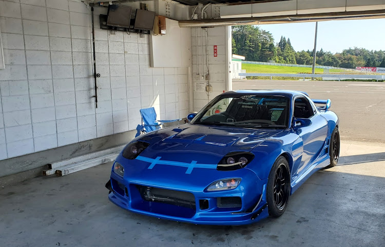 RX-7のSUGO・道風板問題なし・ゲタの鼻緒じゃなくてよかった・テーピングチューン・セッティングじゃなくメンタルの問題だと分かりましたに関するカスタム事例の投稿画像1枚目
