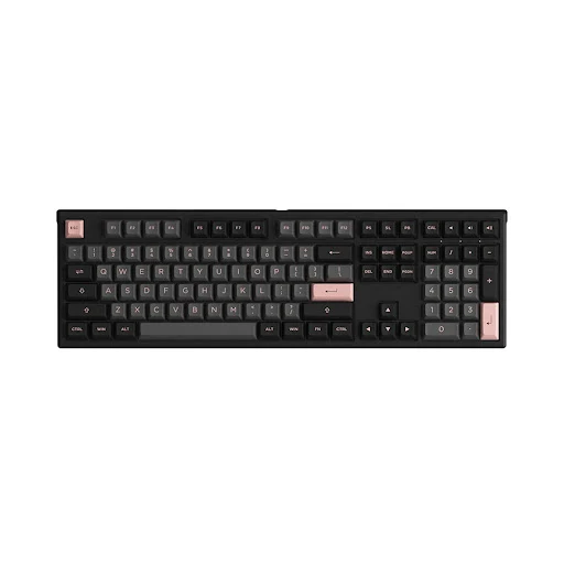 Bàn phím cơ AKKO MG108 Black & Pink (Akko Switch V3 - Cream Yellow)