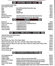 Honeydew menu 2