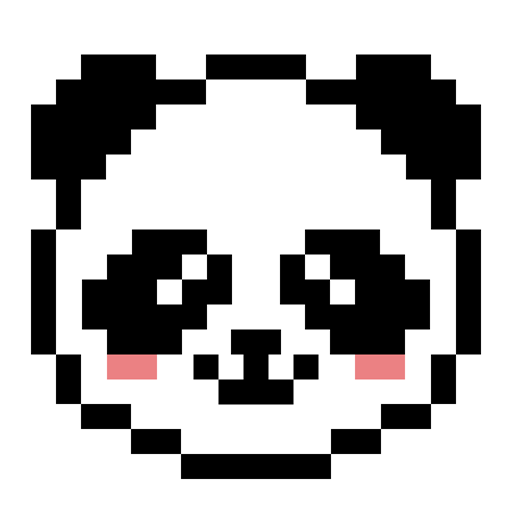 PixPanda - Color by Number Pixel Art Coloring Book