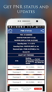 download Indian Railway IRCTC Train PNR free