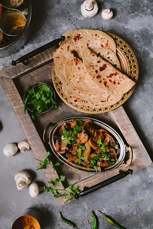 Mushroom Paratha