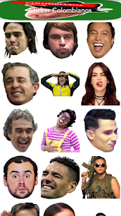 Sticker Colombiano for Whatsapp Screenshot