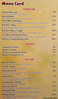 Kc Inn Restaurant menu 1