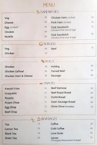 Mums Snacks menu 2