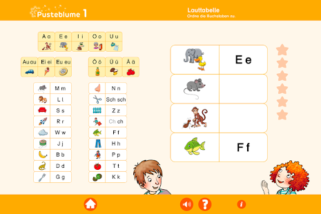  Pusteblume Lauttabelle 