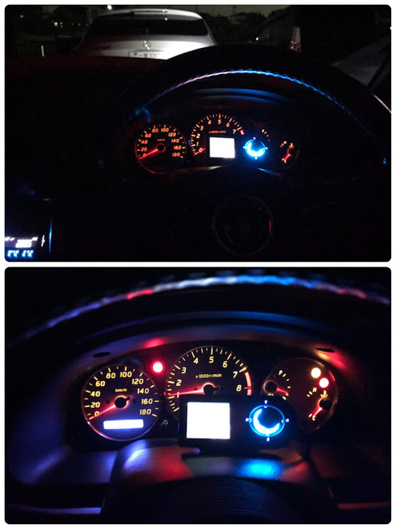 シルビアのシルビア・DIY・メーター球 LEDに関するカスタム事例の投稿画像7枚目