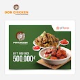 Evoucher - Phiếu Quà Tặng Don Chicken 500K
