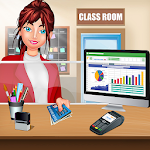Cover Image of Descargar High School Pro Cashier Girl: caja registradora bancaria 1.0.1 APK