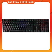 Bàn Phím Cơ Gaming Dareu Ek810 - Black - Pink (Multi - Led, Blue/ Brown/ Red D Switch)