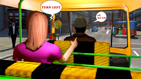 US City Auto Rickshaw: Modern Tuk Tuk Games 2020 1.0 APK + Mod (Free purchase) for Android