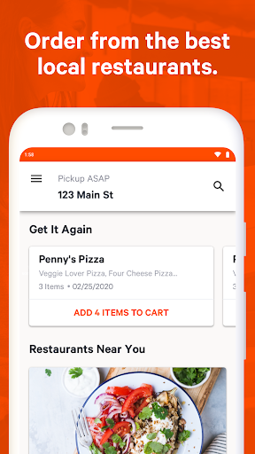 Screenshot Toast Takeout & Delivery