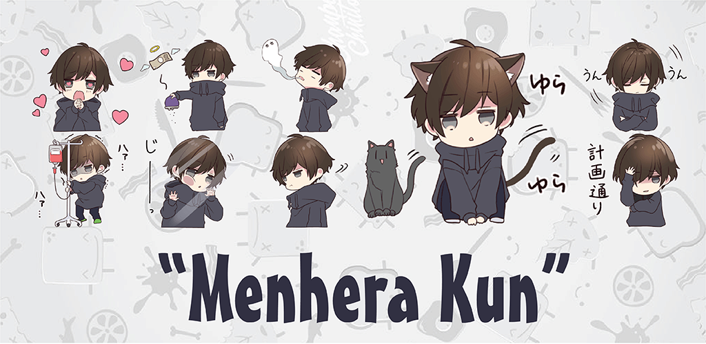 Menhera-kun - Stickers for WhatsApp