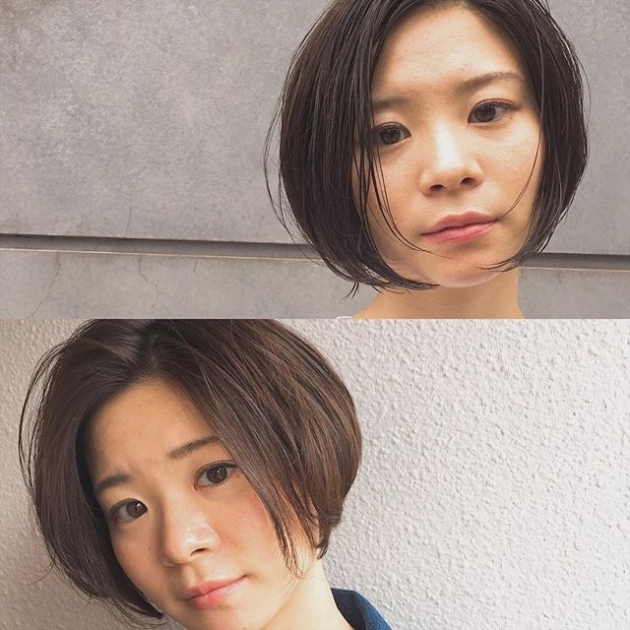 ショートヘアはストレートがイマっぽい お洒落なショートヘアカタログ50選 Trill トリル