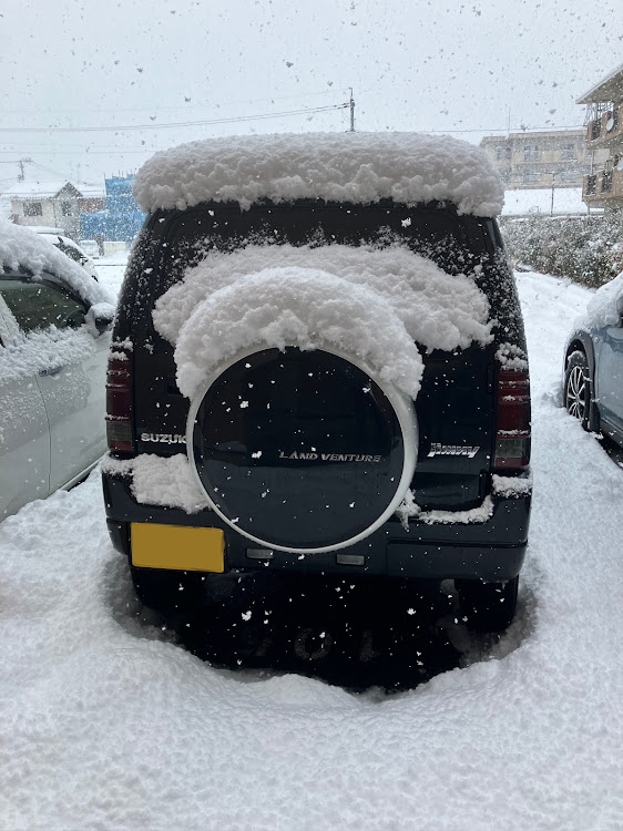 ジムニーの雪・jb23・ジムニー女子に関するカスタム事例の投稿画像2枚目