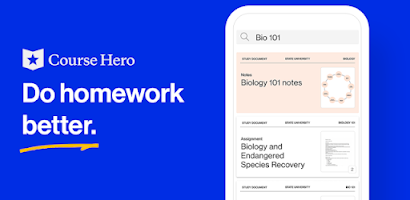 Course Hero: AI Homework Help Screenshot