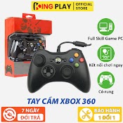 Tay Cầm Chơi Game Fifa Online 4 Full Skill Có Rung - Tay Cầm Fo4 Xbox 360 Full Box Có Dây Cho Pc Laptop