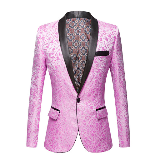 Title 2, Mens European and American Style Jacquard Gree...