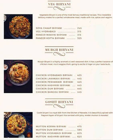 Laseez Biryani menu 