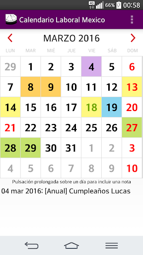 免費下載生產應用APP|Calendario 2016 México app開箱文|APP開箱王