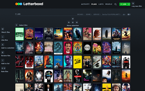 Letterboxd Shortcuts