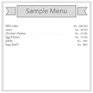 Vrindavan Sweet Mart menu 1