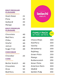 Ladachi Kulfi menu 1