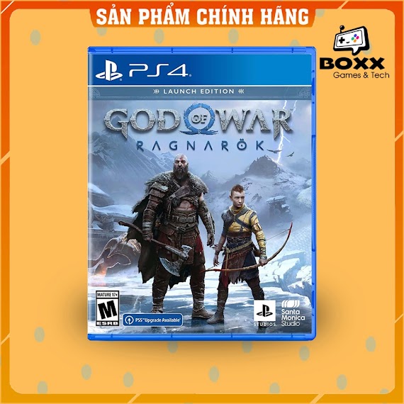 Đĩa Game God Of War Ragnarok Ps4