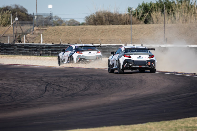 Exceeding the limits while chasing the best laptime in qualifying.