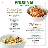 Frusion Pressery & Cafe menu 7