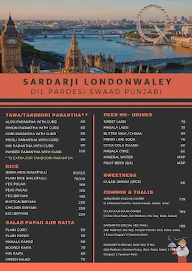 Sardarji Londonwaley menu 2