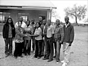 APPRECIATIVE: Nwanati High School deputy principal Tryphosa Nukeri shakes hands with former pupils at the weekend. PHOTO: Benson Ntlemo. 29/09/08. © Sowetan.