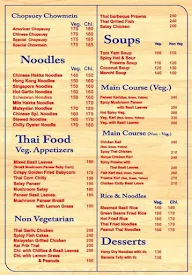 Chinthai menu 2