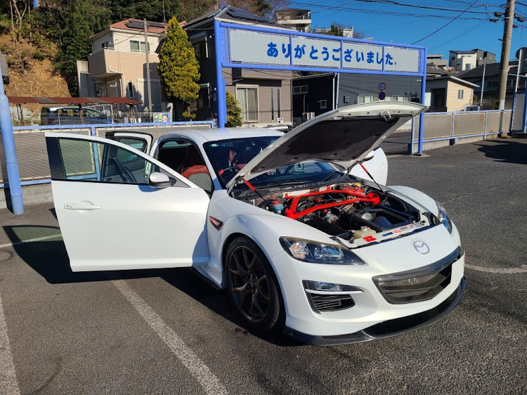 RX-8の2025年もよろしくお願いします・洗車からの写活📸・キレイになりました✨に関するカスタム事例の投稿画像1枚目