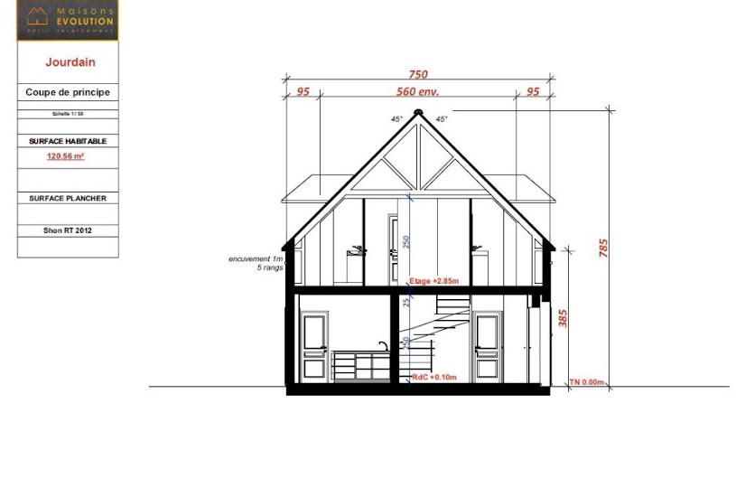  Vente Terrain + Maison - Terrain : 258m² - Maison : 120m² à Villebon-sur-Yvette (91940) 