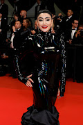  Tarina Patel attends the red carpet in Cannes. 