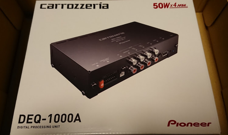 プレミオのカーオーディオ・carrozzeria・音質改善・DEQ-1000A・dsp 