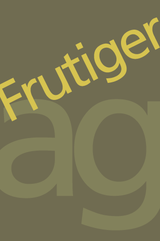 Frutiger FlipFont apk