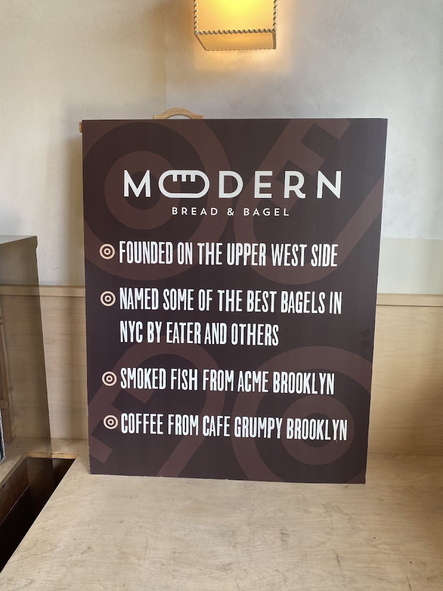 Gluten-Free at Modern Bread and Bagel