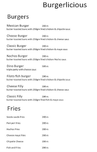 Burger Licious menu 1