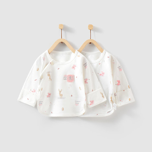 Title 2, Four Seasons Newborn Baby Clothes Cotton Long S...