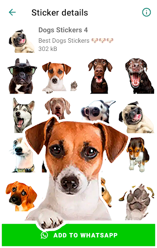 Screenshot Cute Dog Stickers for WhatsApp