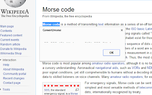 Convert2morse