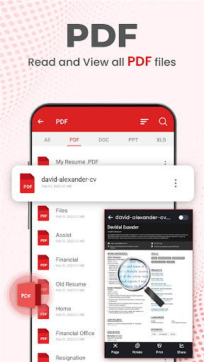 Screenshot All Document Reader PDF Reader