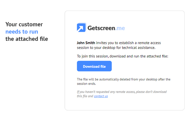 Getscreen.me - Remote Desktop Access Preview image 7