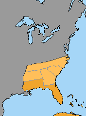 A Map of Carolina, 1810.